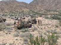 مقتل وجرح 6 جنود في انفجار دمَّر عربة عسكرية في أبين