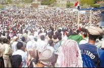  المعارضة تقيم مهرجاناً جماهيرياً بمناسبة ذكرى الاستقلال والهجرة النبوية في تعز