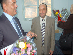 الدكتوراة بامتياز للباحث اليمني ميثاق الجبر من الجزائر