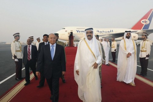 أمير قطر يعد بدعم قطاع الكهرباء باليمن ومعاملة أبناء الجالية اليمنية كالقطريين