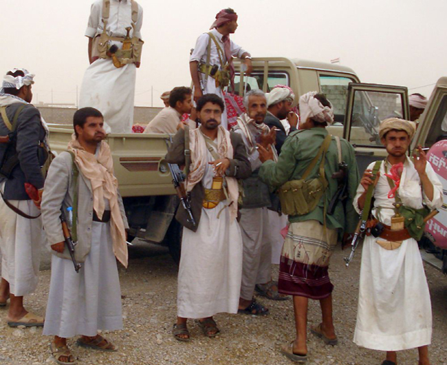 ميليشيات الحوثيين بمستبأ حجة يخطفون 4 من مواطني كشر وتعزيزات تصلهم من صعدة