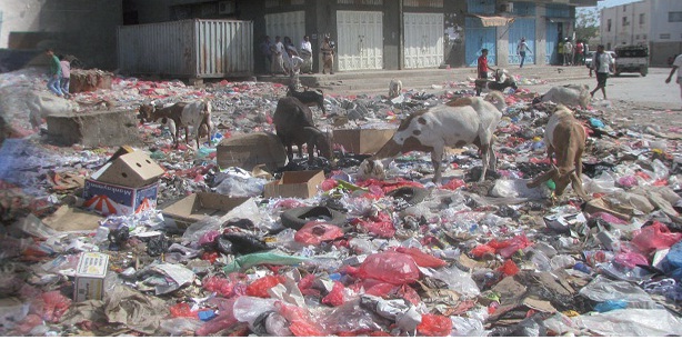 حوطة لحج منكوبة بالقمامة ومخاوف من كارثة بيئية