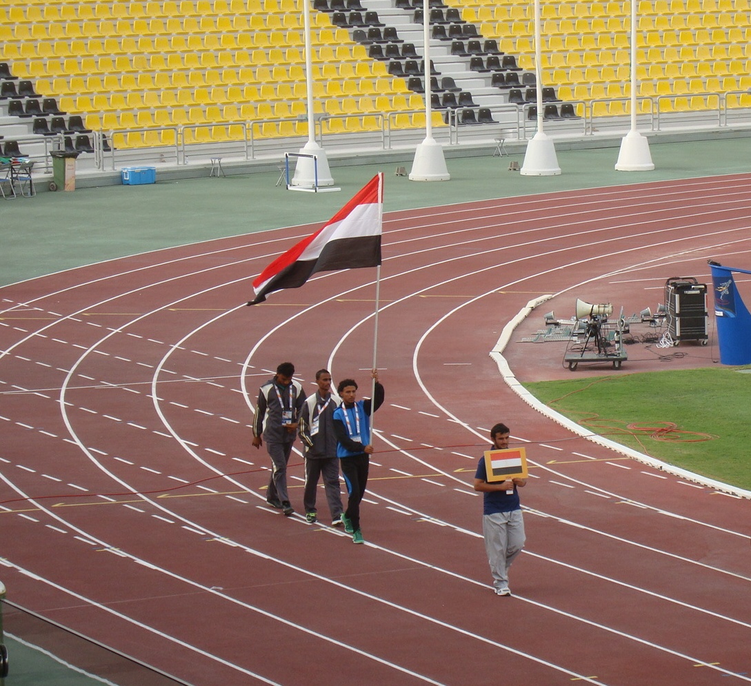 تعثر الخبجي في افتتاح بطولة العرب لألعاب القوى