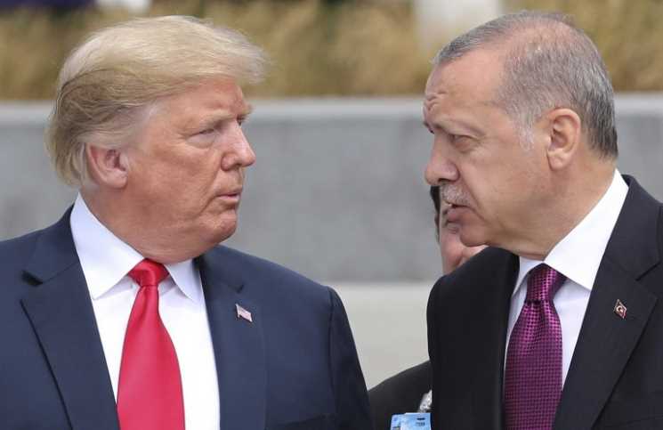 أردوغان يتهم واشنطن بالسعي إلى طعن تركيا “في الظهر”