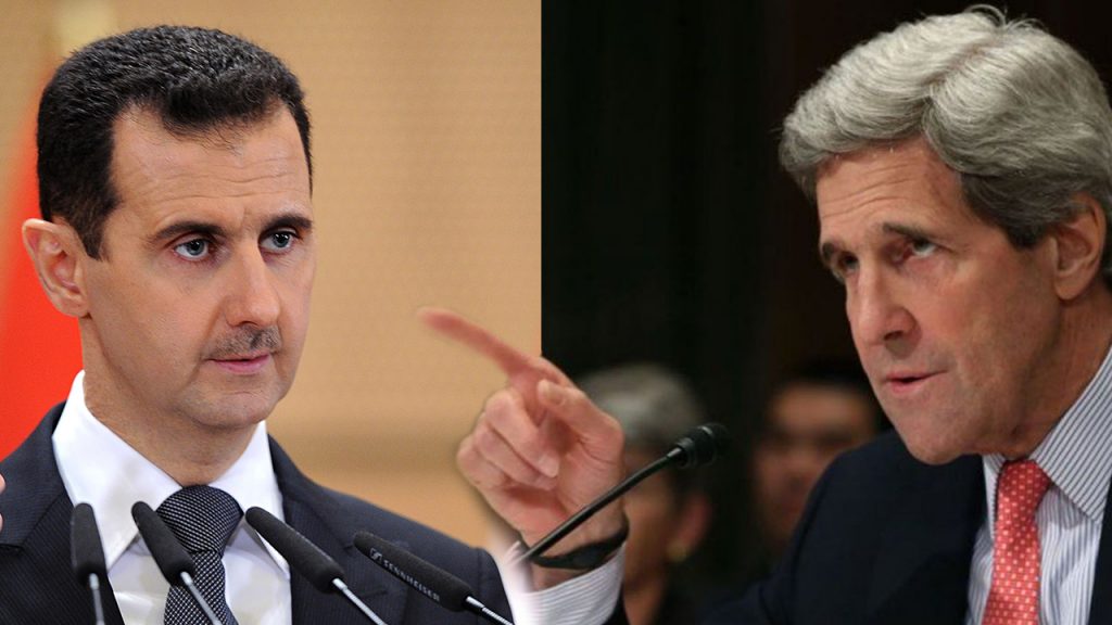 كيري: الأسد عرض على أوباما مقترحاً سرياً للسلام مع إسرائيل في 2010