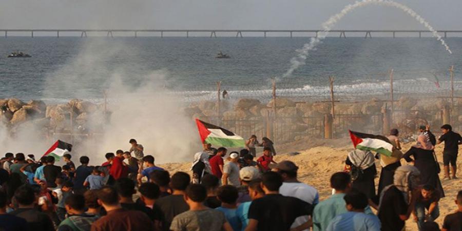 إصابة عشرات الفلسطينيين برصاص البحرية الإسرائيلية قبالة شواطئ غزة