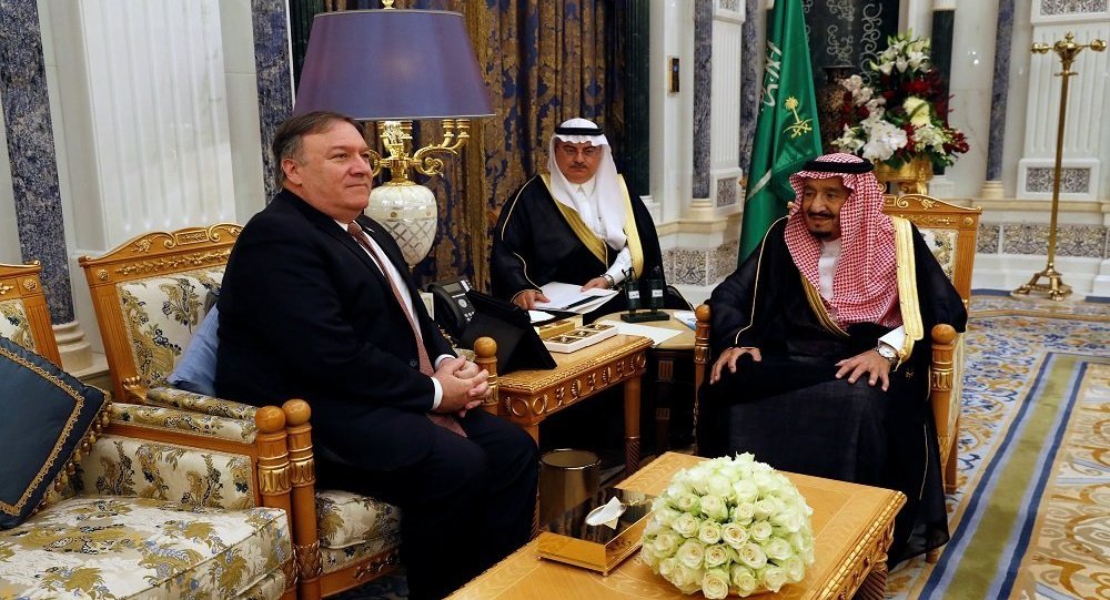الملك سلمان التقى وزير الخارجية الأميركي مايك بومبيو والقنصل السعودي يغادر تركيا
