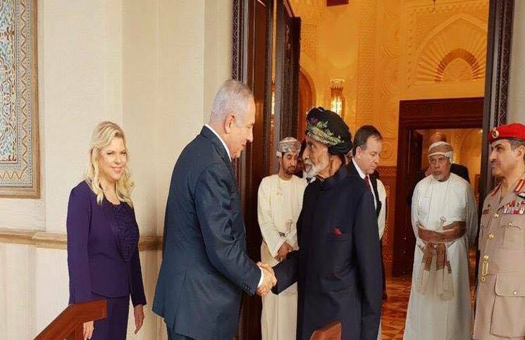 نتنياهو قام بأول زيارة رسمية إلى سلطنة عُمان