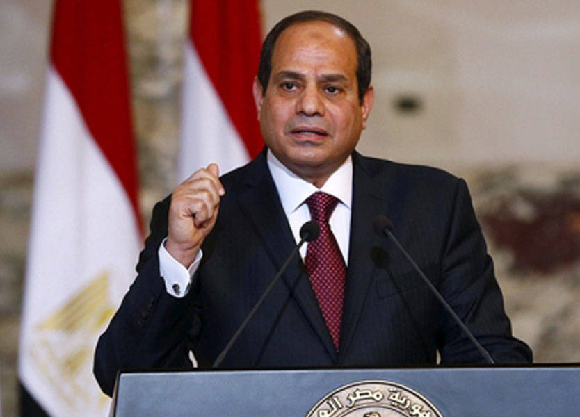 السيسي: الجيش المصري سيتحرك إذا تعرض أمن الخليج لخطر مباشر