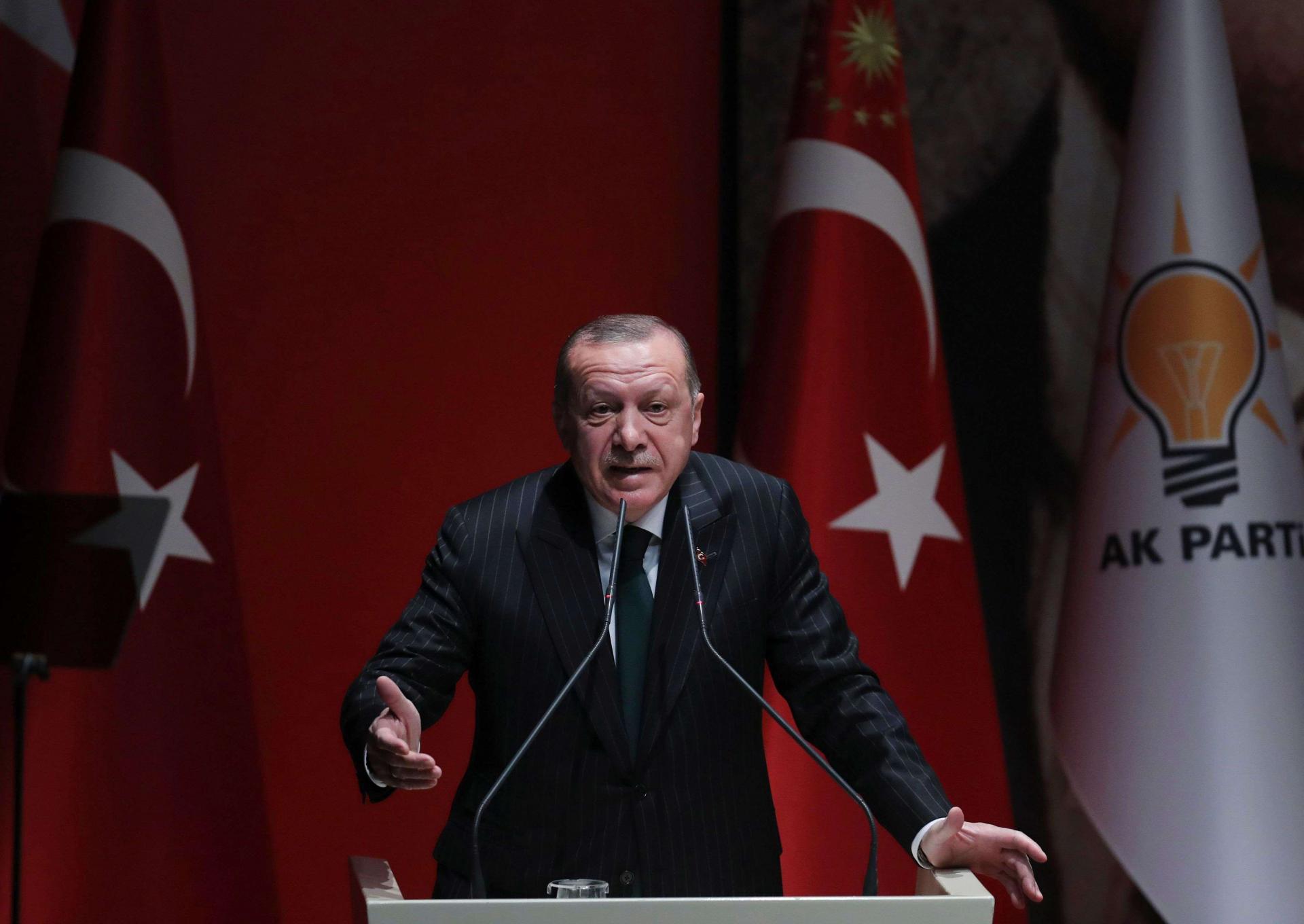 أردوغان ينتقد ازدواجية التعاطي مع أحداث تقسيم وباريس
