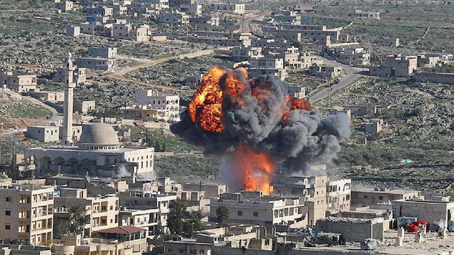 مقتل 3 مدنيين في قصف روسي غربي حلب وبولتون يحذر الأسد من استخدام الأسلحة الكيماوية