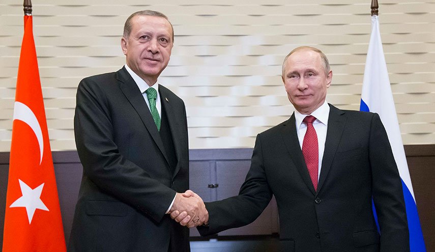 بوتين وأردوغان يؤكدان على العمل سويا للوصول إلى حل دائم للأزمة السورية