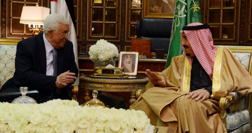 عباس يبحث مع الملك سلمان “الأخطار” التي تواجه القضية الفلسطينية