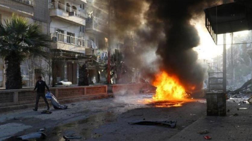 سوريا.. 7 قتلى على الأقل في هجوم انتحاري على مطعم في إدلب