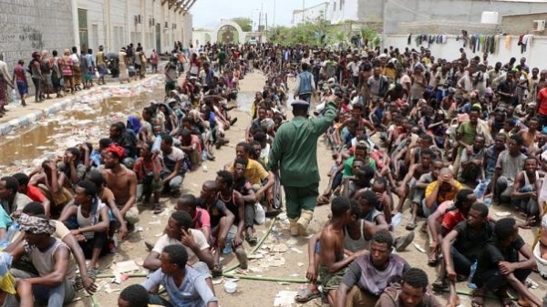 شينخوا: الحكومة اليمنية تخشى استغلال المهاجرين الأفارقة في عمليات إرهابية بعد فشلها في إيجاد حل