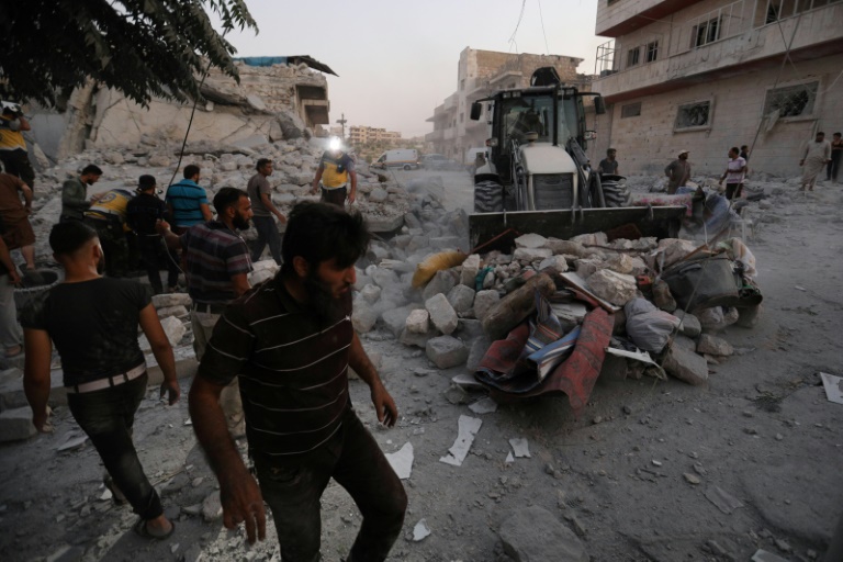 40 قتيلا في هجوم أميركي استهدف قيادات جهادية في إدلب