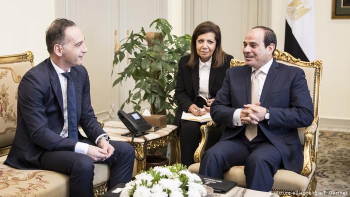 وزير خارجية ألمانيا يدعو لمراعاة حقوق الإنسان في مصر