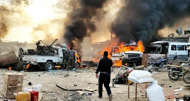 أنقرة: مقتل 17 مدنيا في تفجير لـ “ي ب ك” بـ”تل حلف” السورية