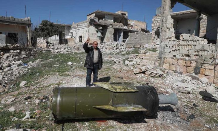 النظام السوري يخرق اتفاق وقف إطلاق النار في إدلب