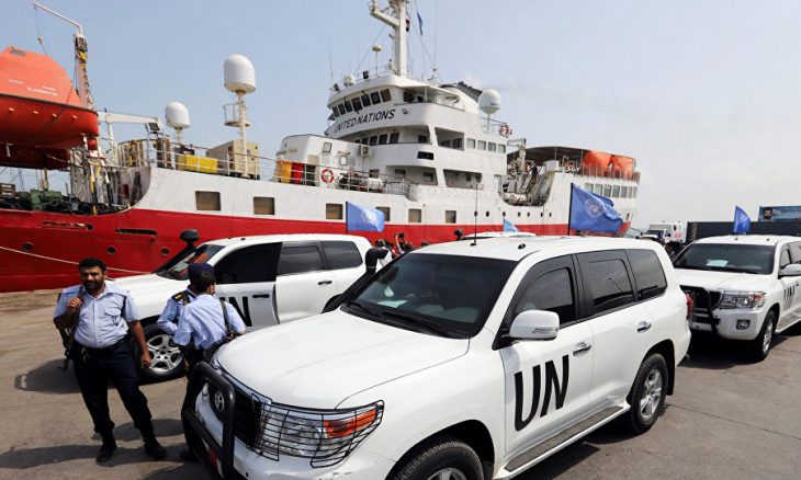 ميليشيا الحوثي تحتجز سفينة الأمم المتحدة في الحديدة للمرة الثانية