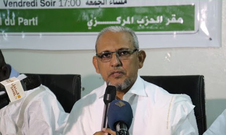 موريتانيا: رئيس حزب التجمع (إسلاميون) ينتقد تصدر رموز الفساد للمشهد