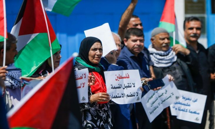 “الغضب الشعبي” يعم المناطق الفلسطينية رفضا لمخطط الضم الإسرائيلي