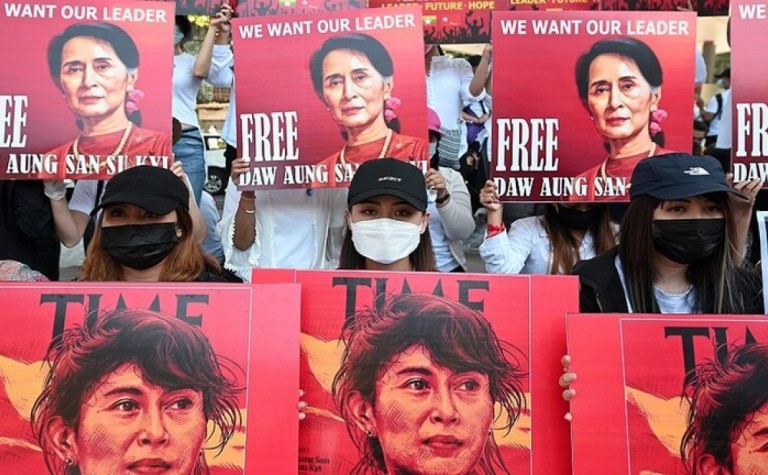 انقلاب ميانمار.. تمديد احتجاز “سو تشي” حتى 17 فبراير