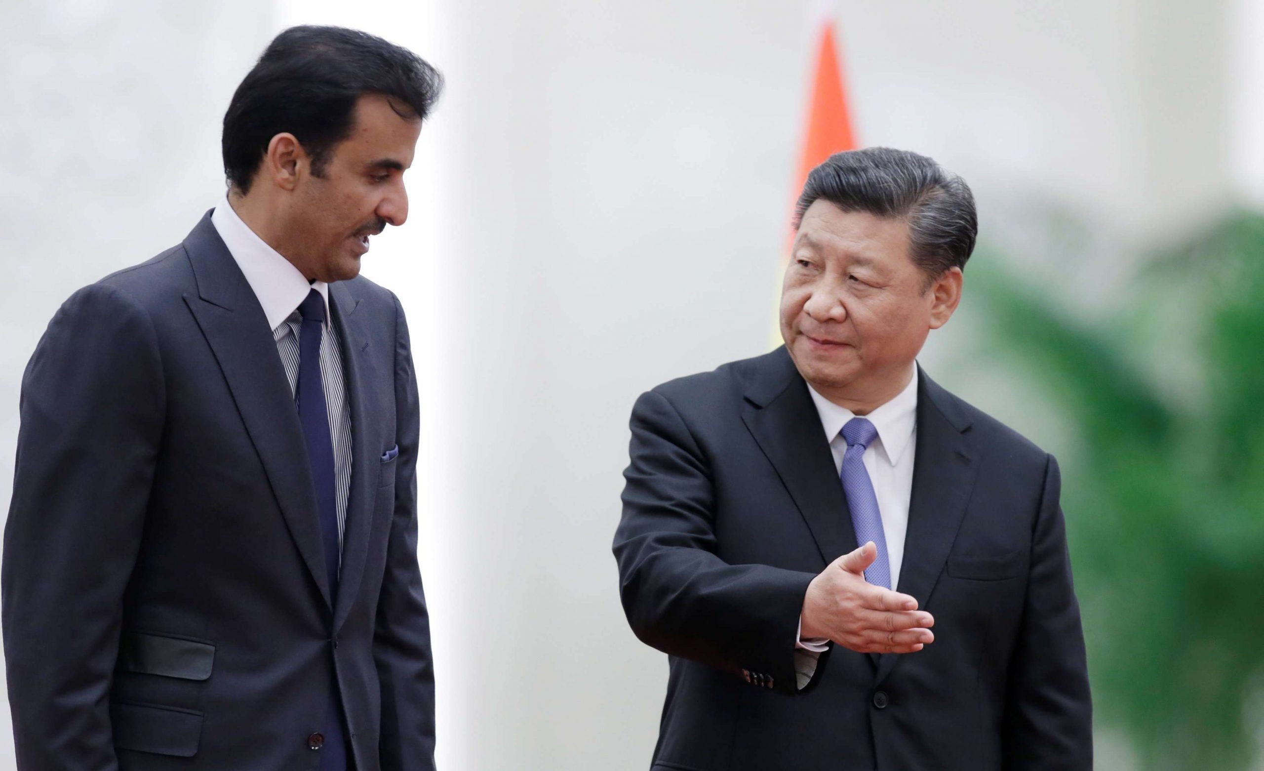 رئيس الصين لأمير قطر: نرغب في تعزيز العلاقات الاستراتيجية