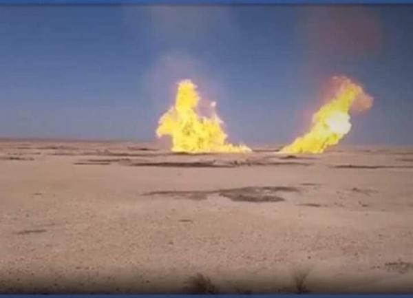 وزارة النفط السورية: تعرض خط غاز في ريف دير الزور لاعتداء