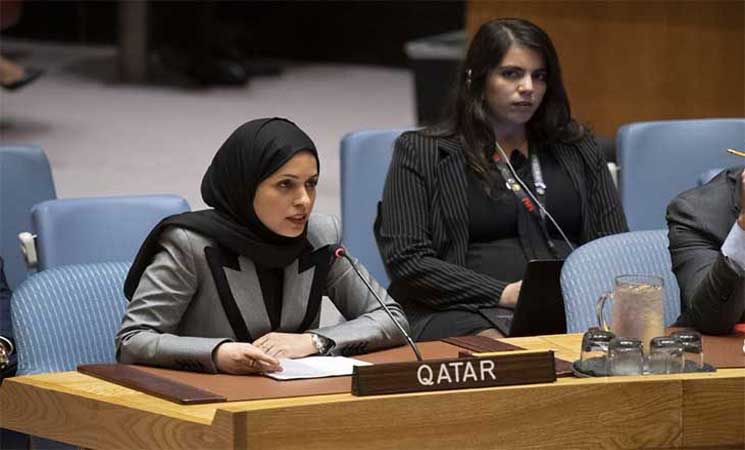 قطر تؤكد مواصلة العمل مع الشركاء الدوليين لإنهاء الأزمة السورية