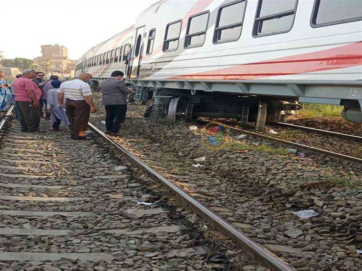 مصر.. خروج عربة قطار عن القضبان في بني سويف دون وقوع إصابات