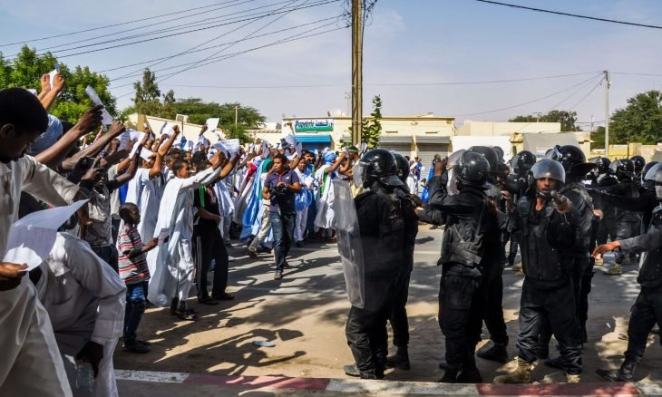 اعتقال ثلاثة شبان على الأقل أثناء أعمال عنف واحتجاجات شرق موريتانيا