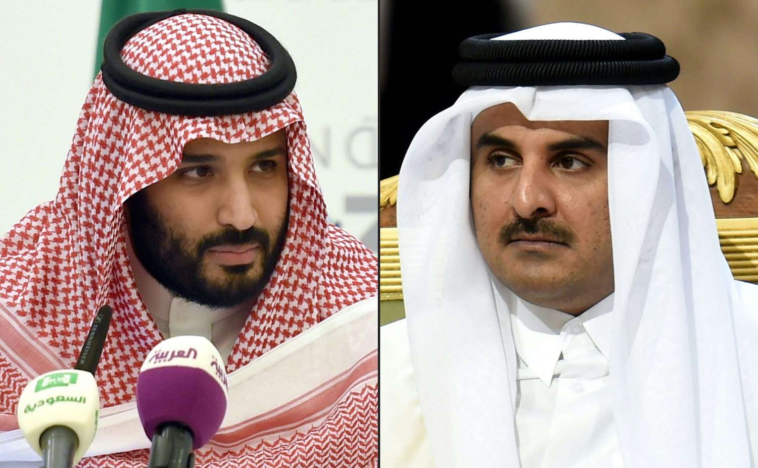 رسالة من أمير قطر لولي العهد السعودي
