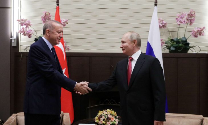 أردوغان يصف لقاء بوتين بـ”المثمر”