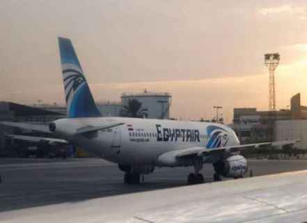 هبوط أول طائرة تحمل شعار “مصر للطيران” في مطار بن غوريون الإسرائيلي