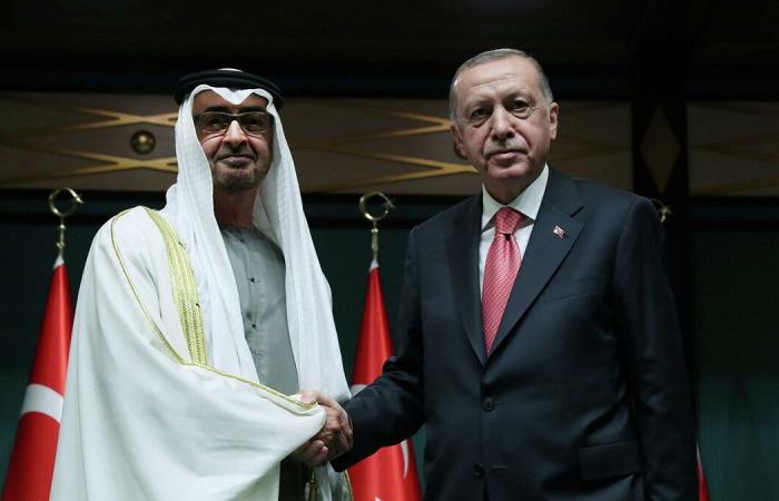 أردوغان يزور الإمارات في فبراير