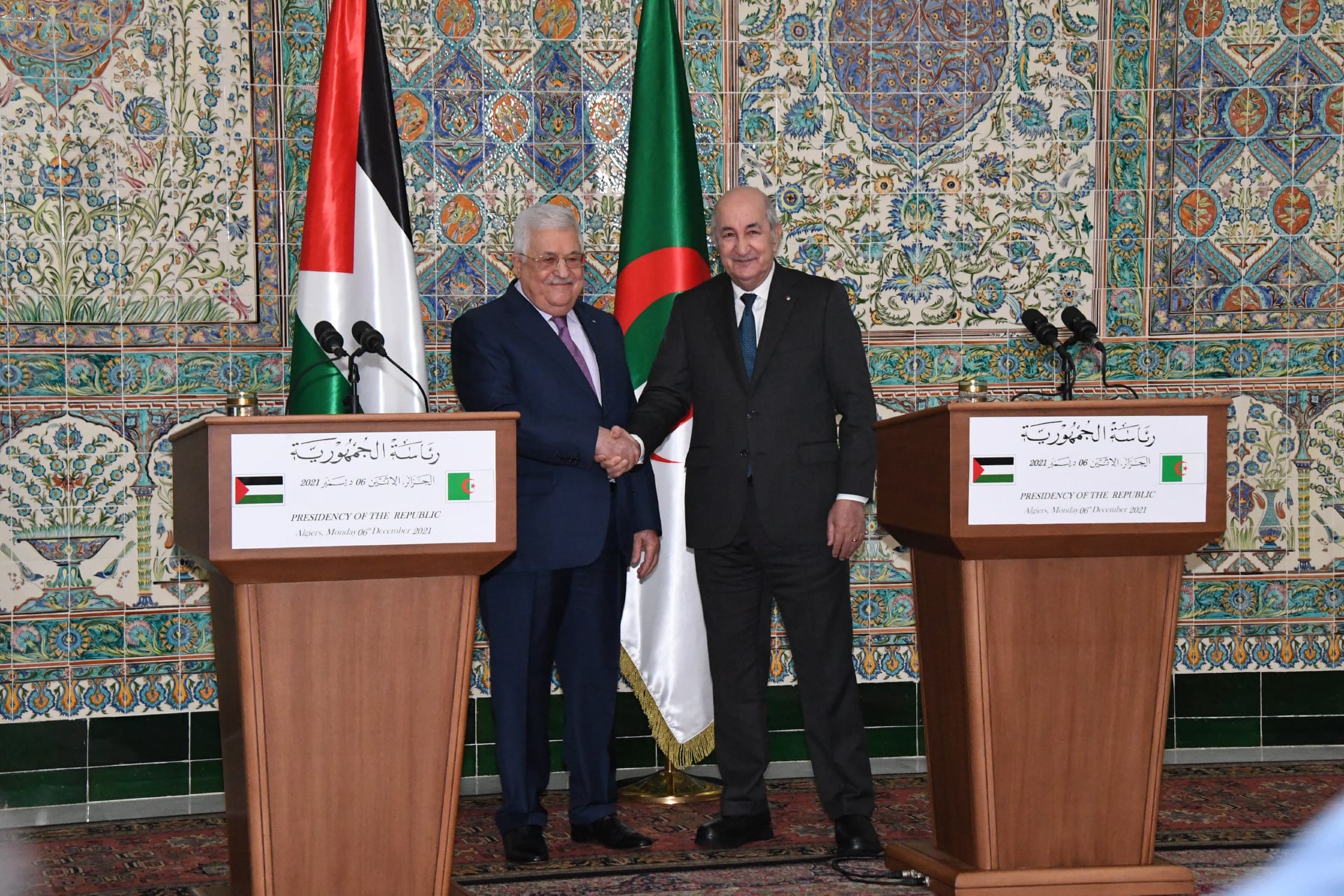 الجزائر تستضيف مؤتمراً جامعاً للفصائل قريبا وتمنح 100 مليون دولار للفلسطينيين