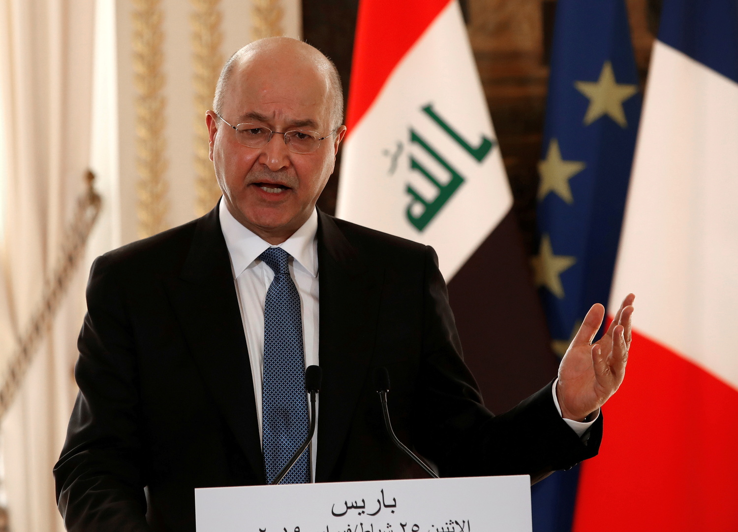 صالح وماكغورك يبحثان إنهاء الدور القتالي للتحالف الدولي في العراق