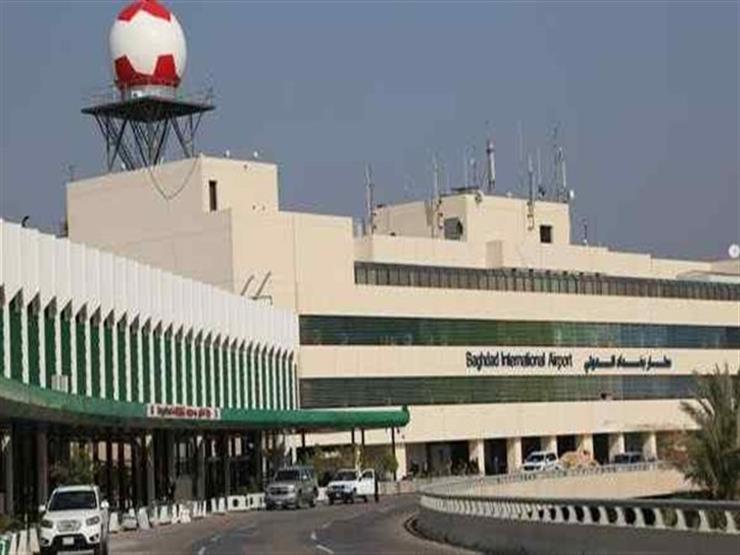 سقوط صواريخ على مطار بغداد وإصابة طائرة مدنية بأضرار