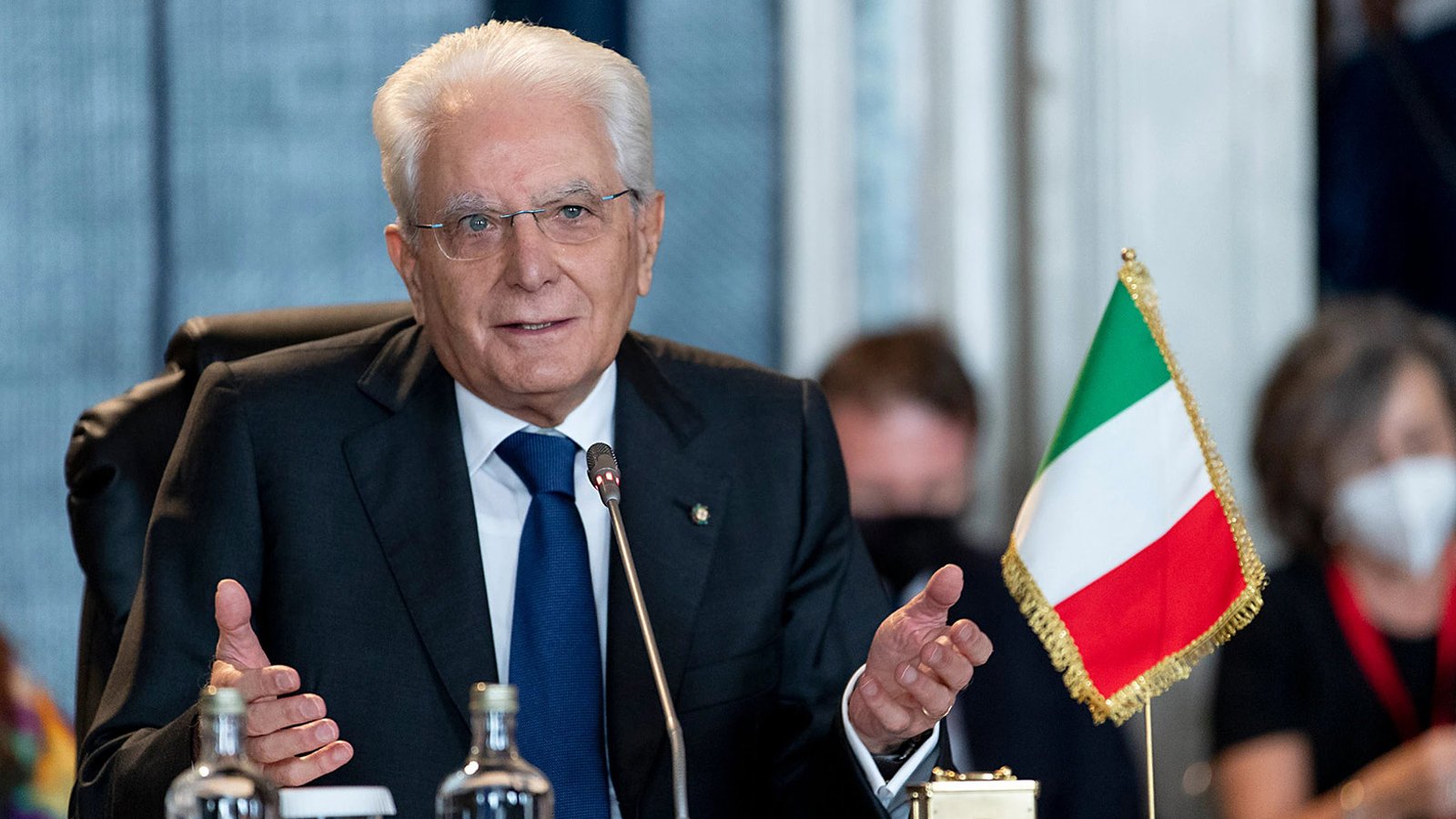 إعادة انتخاب الرئيس الإيطالي سيرجيو ماتاريلا لولاية ثانية