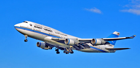 الخطوط الجوية الكويتية تستأنف رحلاتها إلى النجف