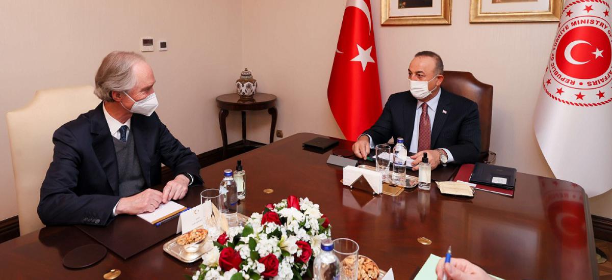 مباحثات تركية – أممية حول تطورات عمل اللجنة الدستورية السورية
