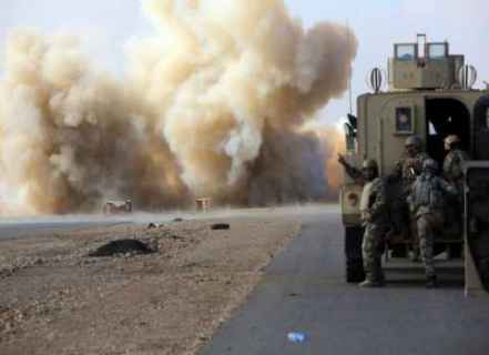 تفجير يستهدف رتلاً للتحالف الدولي جنوب العراق