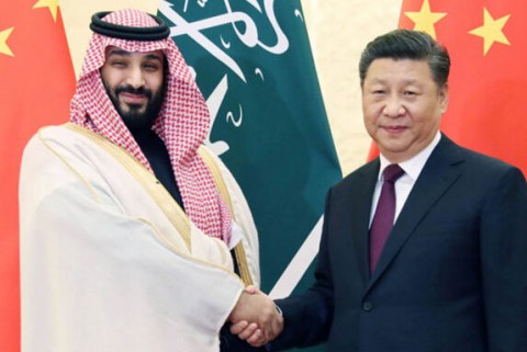 ولي العهد السعودي والرئيس الصيني يبحثان العلاقات الثنائية وسبل تطويرها