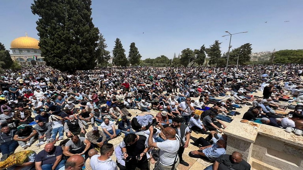 الأوقاف الفلسطينية: نحو 160 ألف شخص أدوا صلاة الجمعة في الأقصى