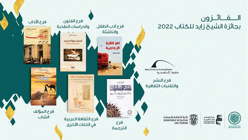 جائزة الشيخ زايد للكتاب.. مكتبة الإسكندرية وميسون صقر أبرز الفائزين