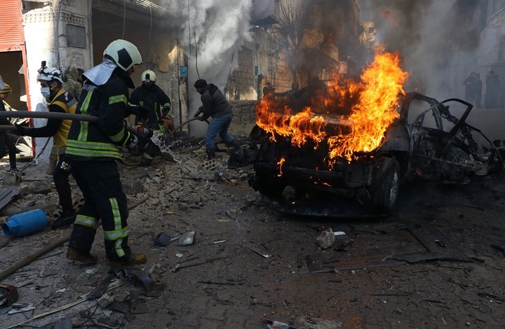 مقتل 10 جنود في هجوم صاروخي على حافلة عسكرية في حلب السورية