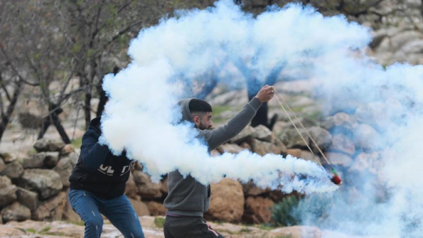 إصابة 10 فلسطينيين برصاص الجيش الإسرائيلي وسط الضفة