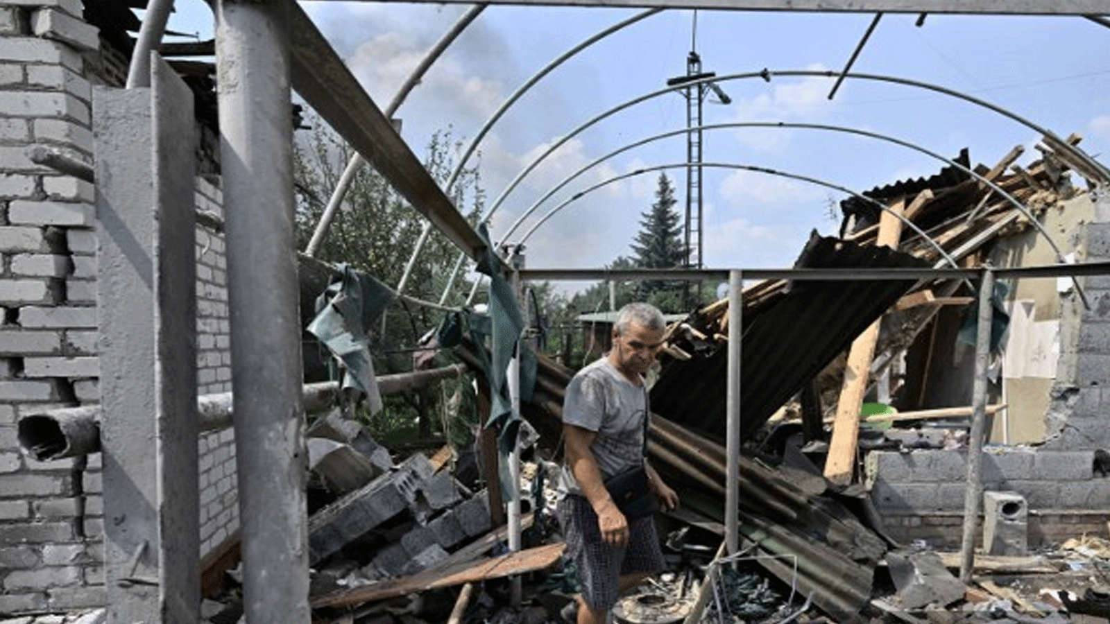 قصف روسي “هائل” على سلوفيانسك الأوكرانية