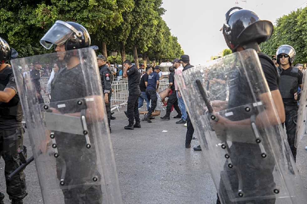 الداخلية التونسية: تم تأمين وقفتين احتجاجيتين في ظروف عادية